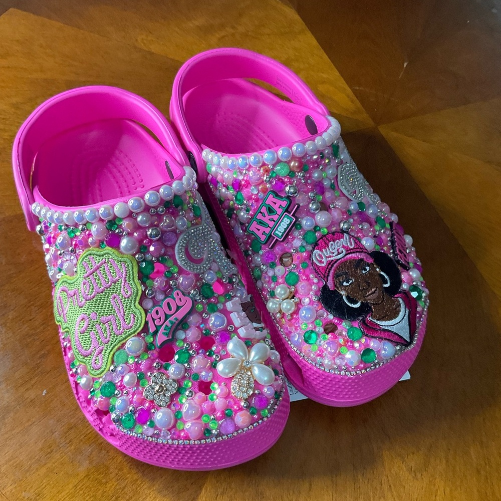 Custom AKA Crocs